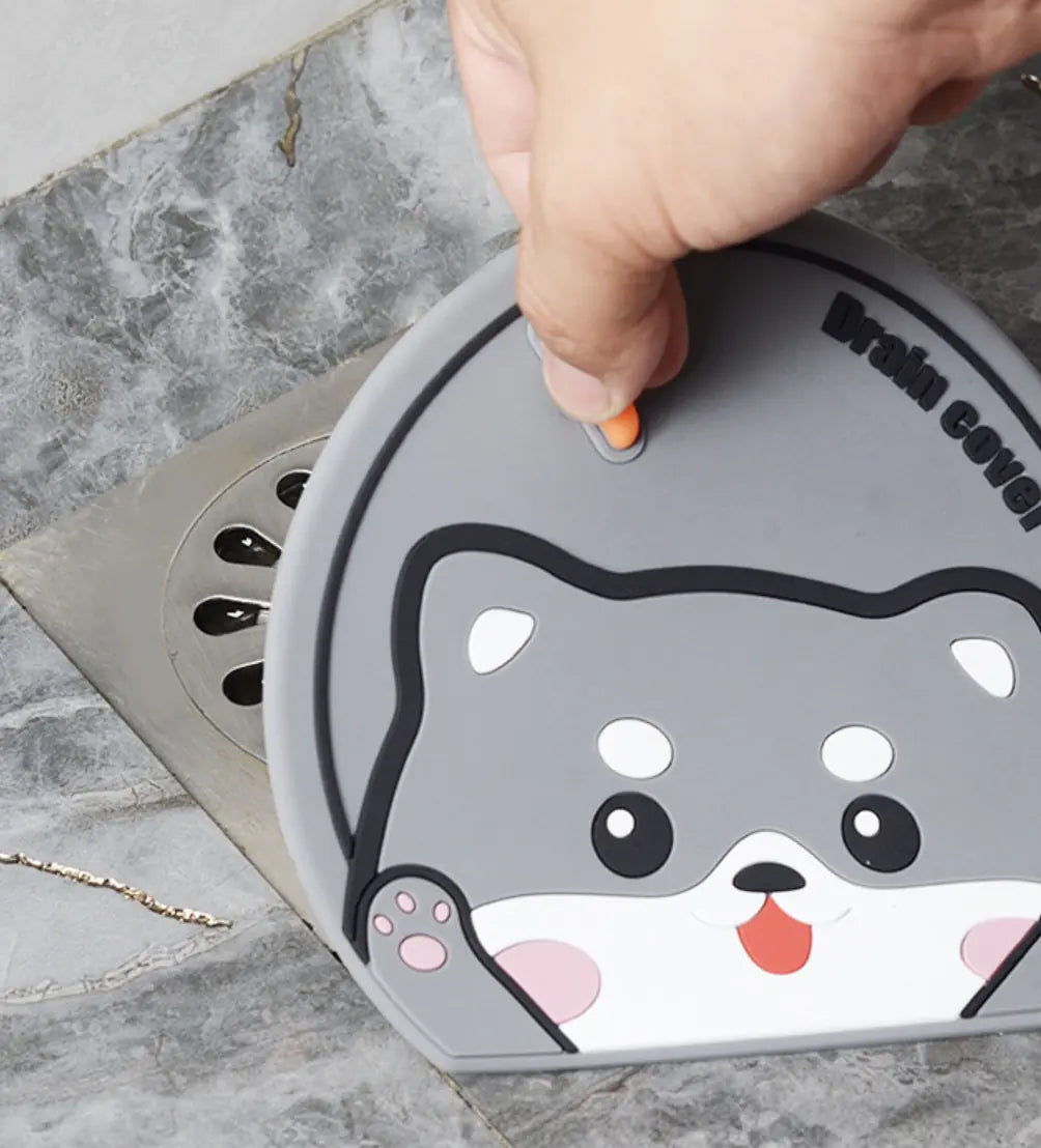 Silicone Drain Cover for Bathroom Odor and Insect Control