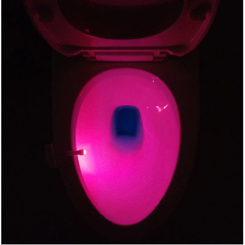 16-Color Motion Sensor LED Toilet Night Light