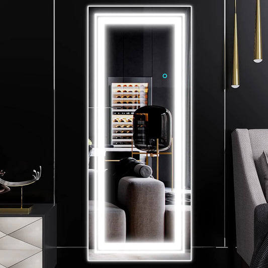 Radiance 47x22 LED Full Length Mirror with Touch Control
