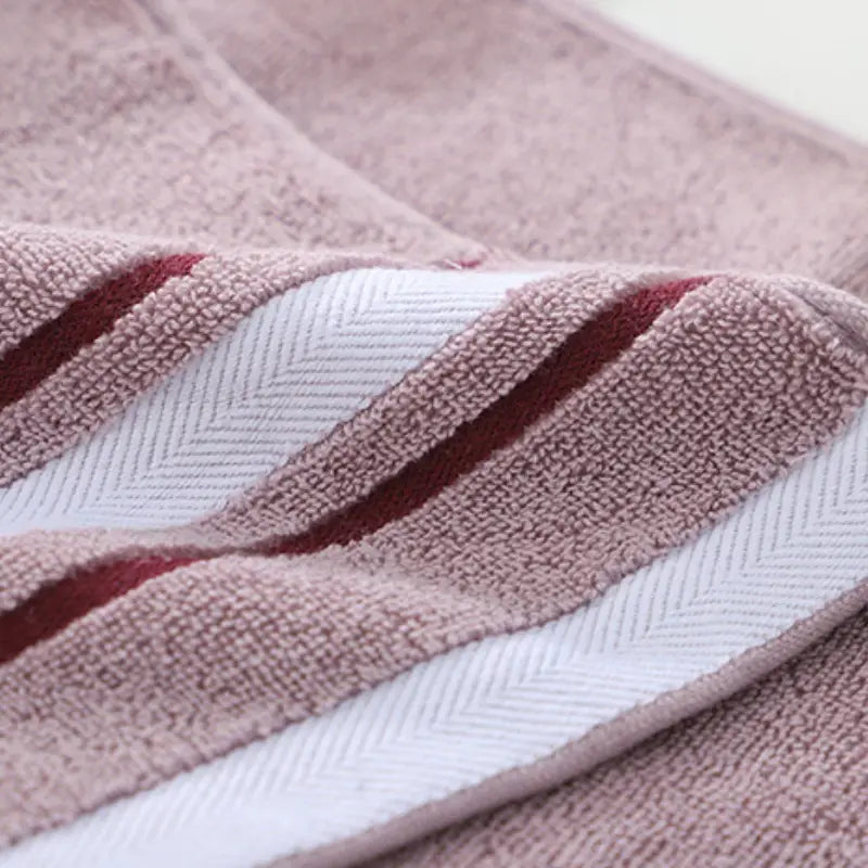 Solid Color Cotton Hand Towel for Home Bathroom Use